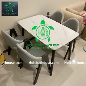 BỘ BÀN ĐÁ CHỮ A 120 HIỆN ĐẠI