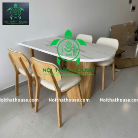 BỘ BÀN ĐÁ DECOR 140 HIỆN ĐẠI GIẢ DÀY 30mm