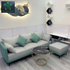 SOFA BĂNG HIỆN ĐẠI 3 CHỖ NGỒI TẶNG KÈM ĐÔN NHỎ