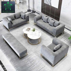 COMBO SOFA KHỐI VUÔNG CHO PHÒNG KHÁCH RỘNG