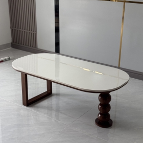 BÀN TRÀ MẶT ĐÁ 120x600 DECOR GỌN
