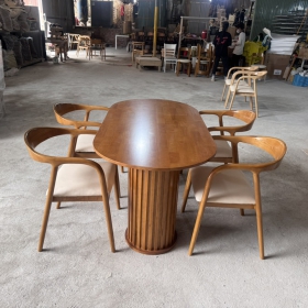 BỘ BÀN NEVA GỖ DECOR 140 ĐẸP HIỆN ĐẠI